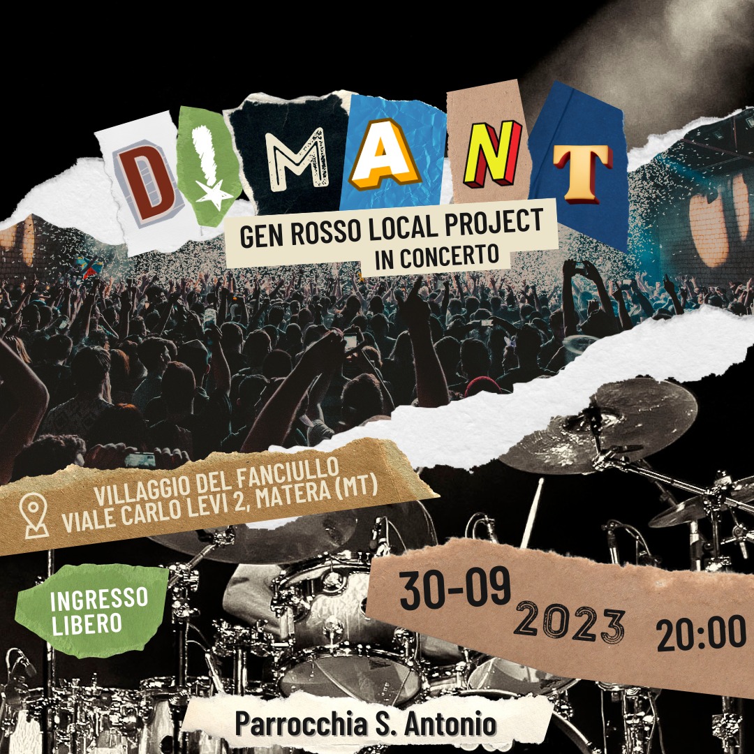 D!MANT – Gen Rosso Local Project in concerto!